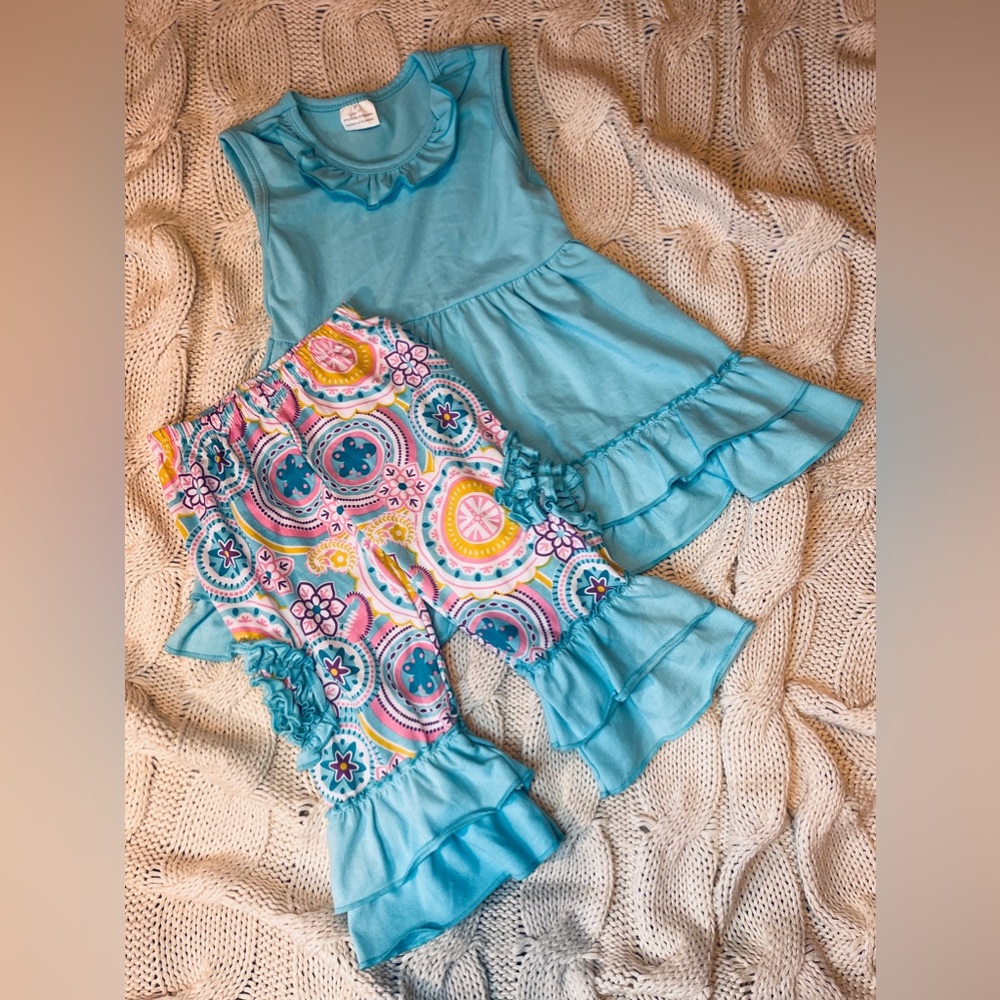 Girls 3T matching set. Looks like Matilda Jane but unsure (not listed on tag).